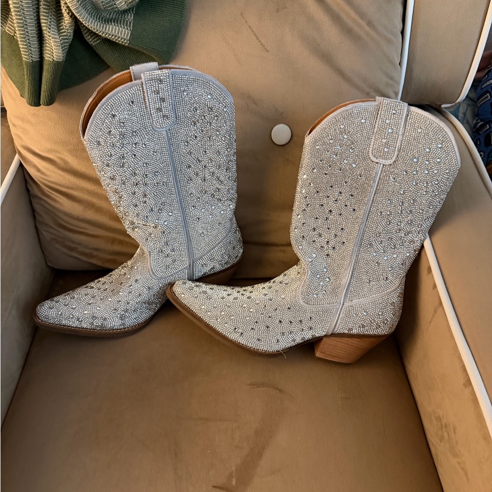Dingo Silver Dollar Western boots size11